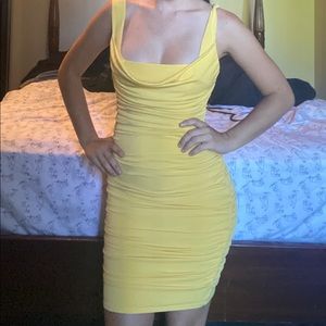 Yellow dress